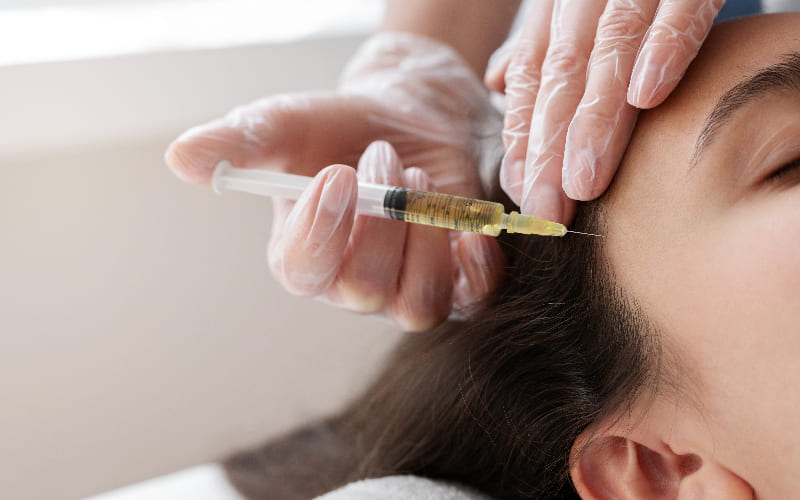 PRP Therapy Safe for Hair and Skin